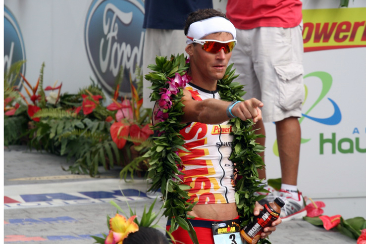 Andreas Raelert, Vizeweltmeister, 2010 nur knapp geschlagen hinter Chris McCormack, Ironman Hawaii 2010 © stefandrexl.de