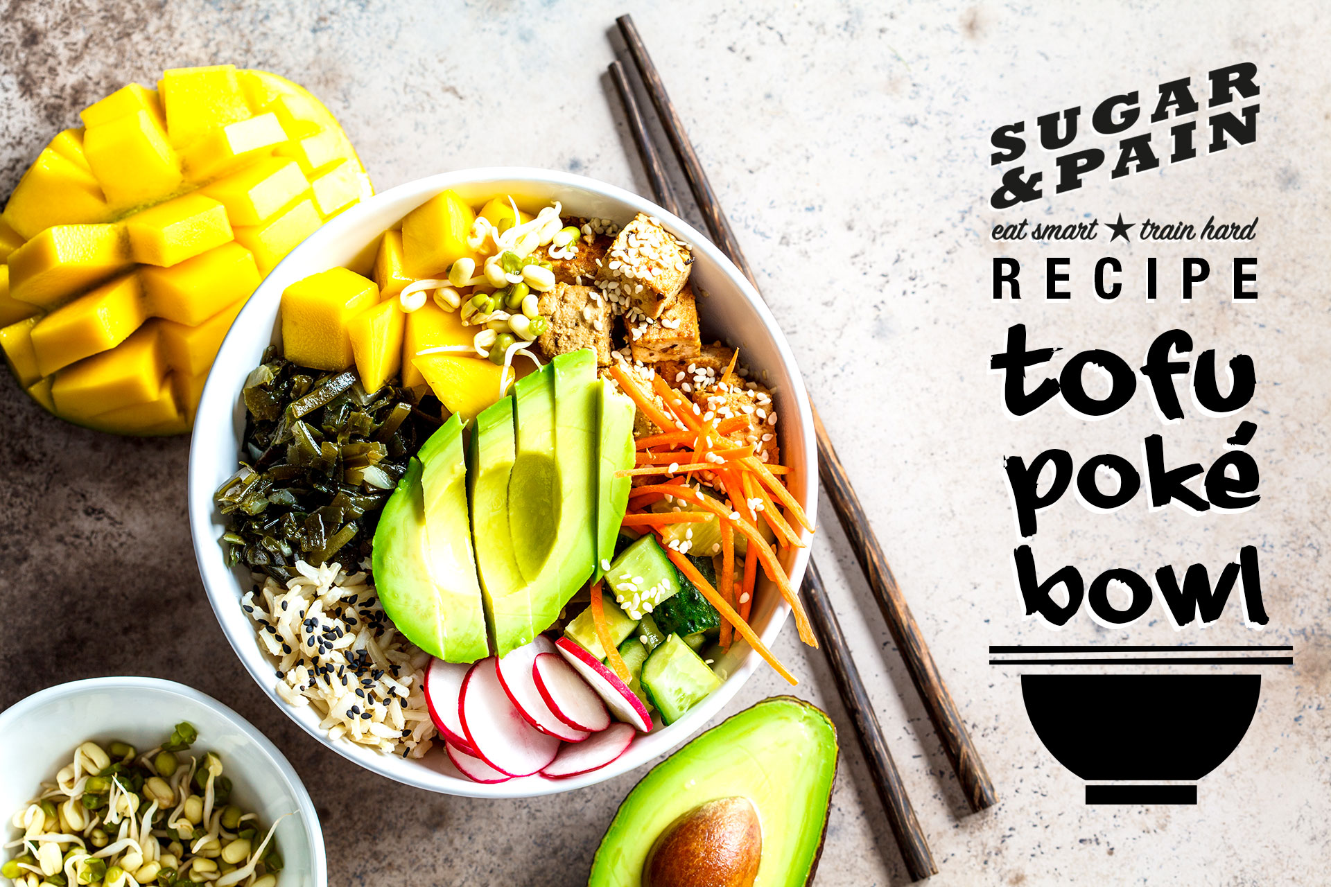GOOD FOOD Rezept: Tofu Poké Bowl © SUGAR & PAIN / Adobe Stock