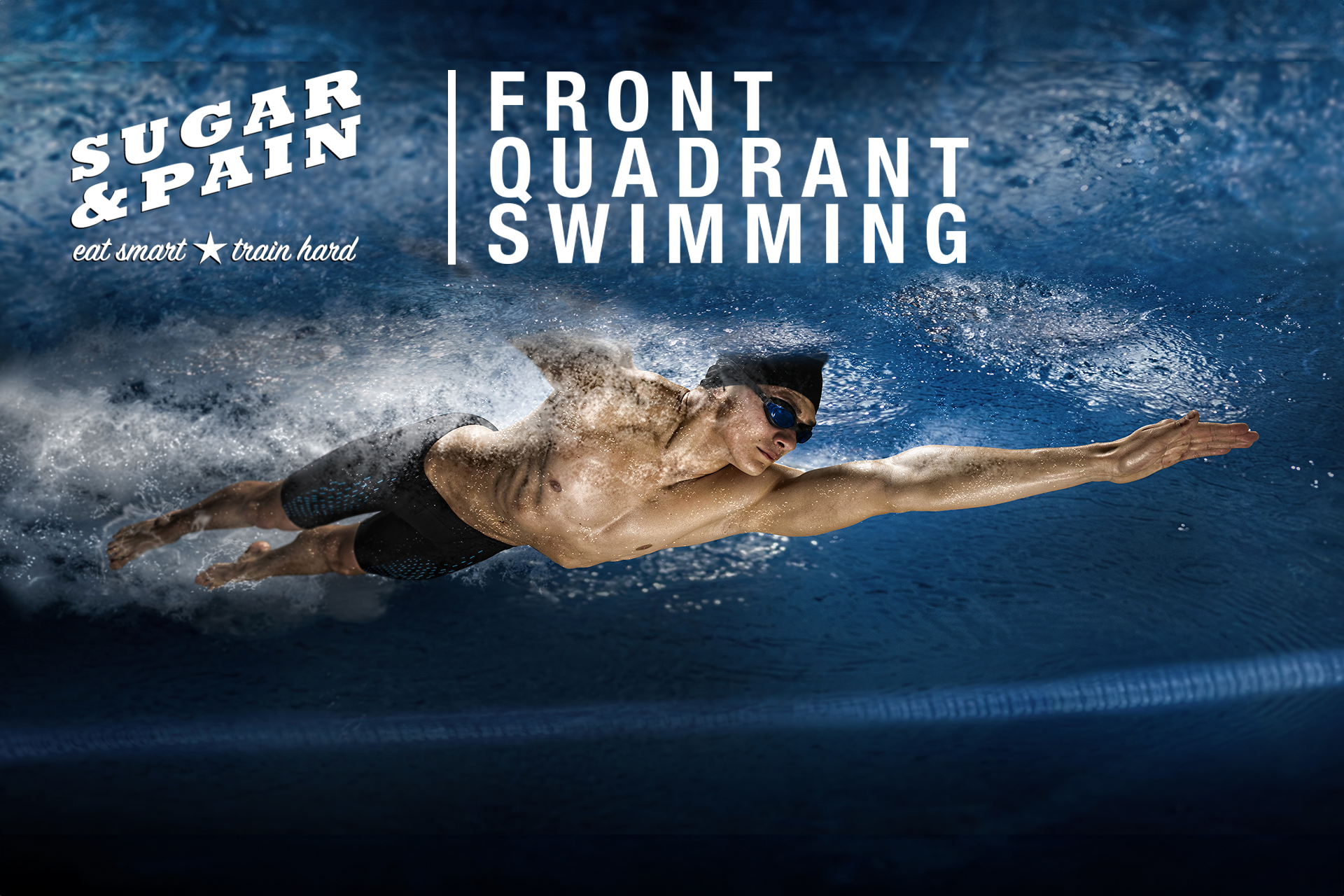 BESSER RICHTIGE KRAULTECHNIK / Mit Front Quadrant Swimming Energie sparen und schneller schwimmen / TTL 1920 © Stefan Drexl / Adobe Stock